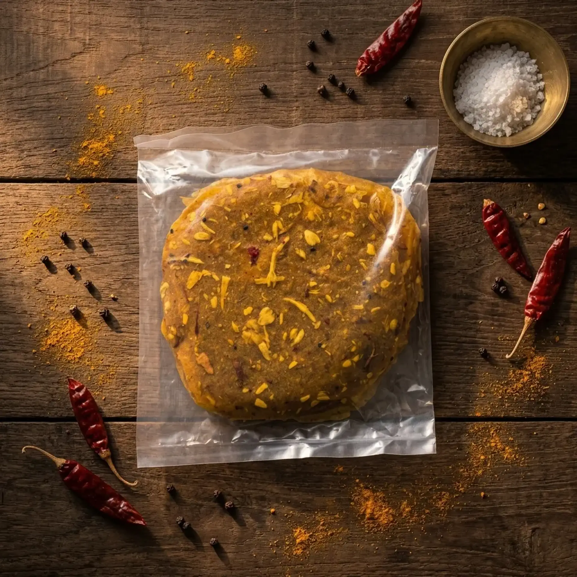 Sun-dried Jackfruit Papad from Malenadu Malige